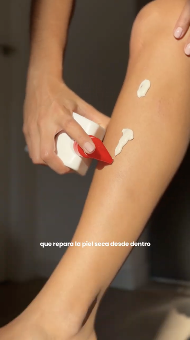 Vídeo de la campaña de Lactovit publicado en Instagram